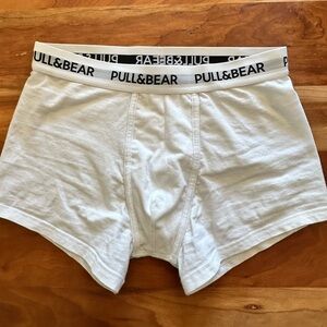 Pull&Bear Classic White Boxer Briefs